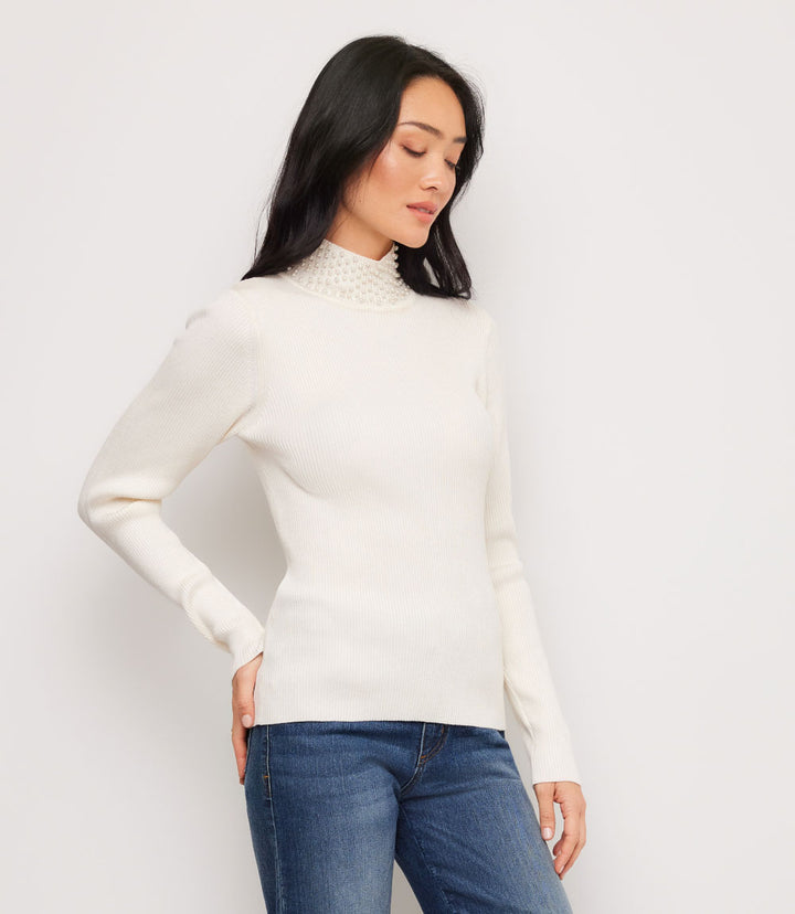 Pearl Turtleneck Sweater