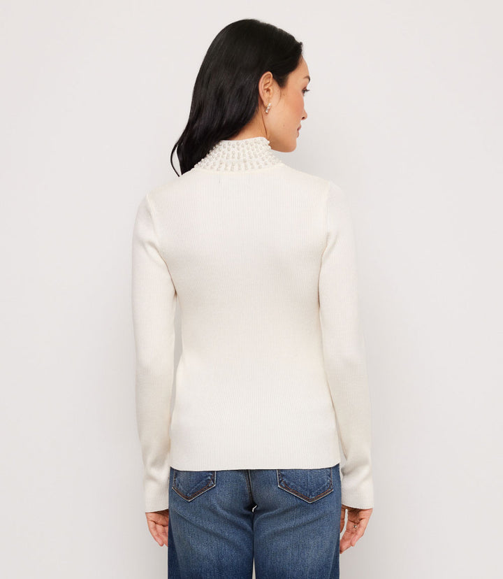 Pearl Turtleneck Sweater