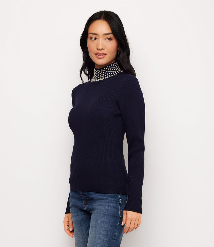 Pearl Turtleneck Sweater