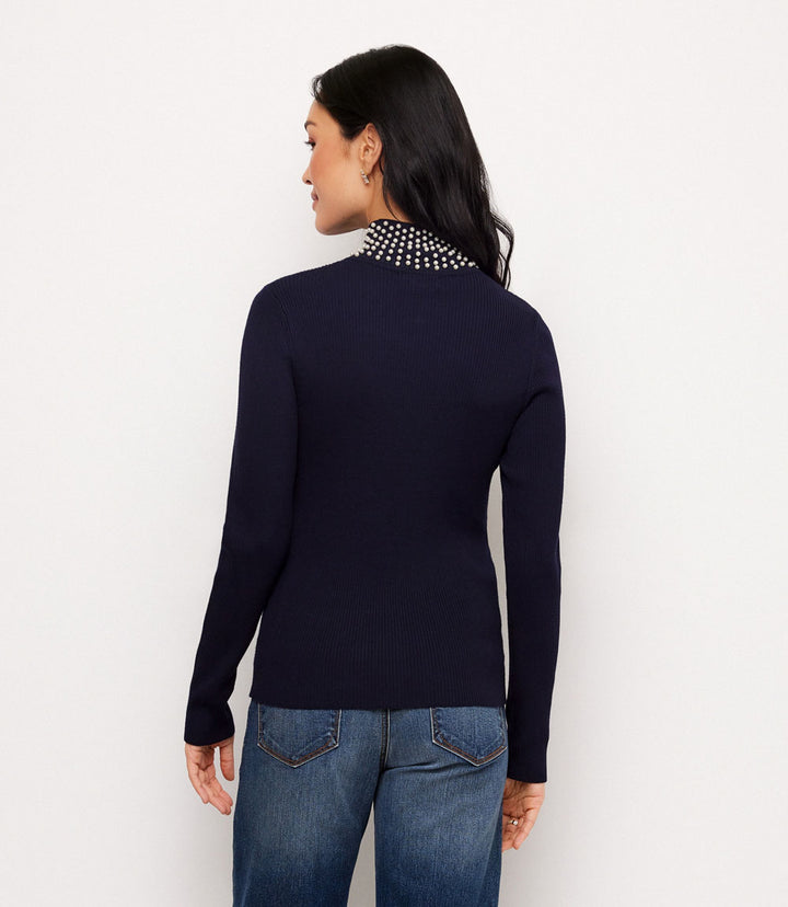 Pearl Turtleneck Sweater