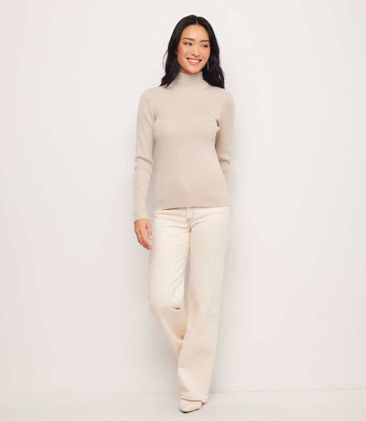 Pearl Turtleneck Sweater