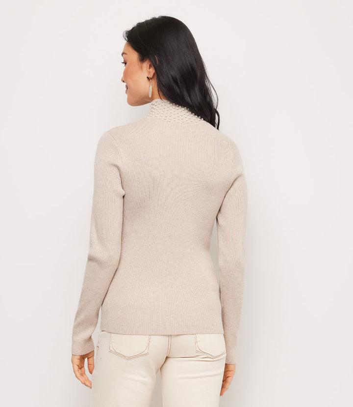 Pearl Turtleneck Sweater
