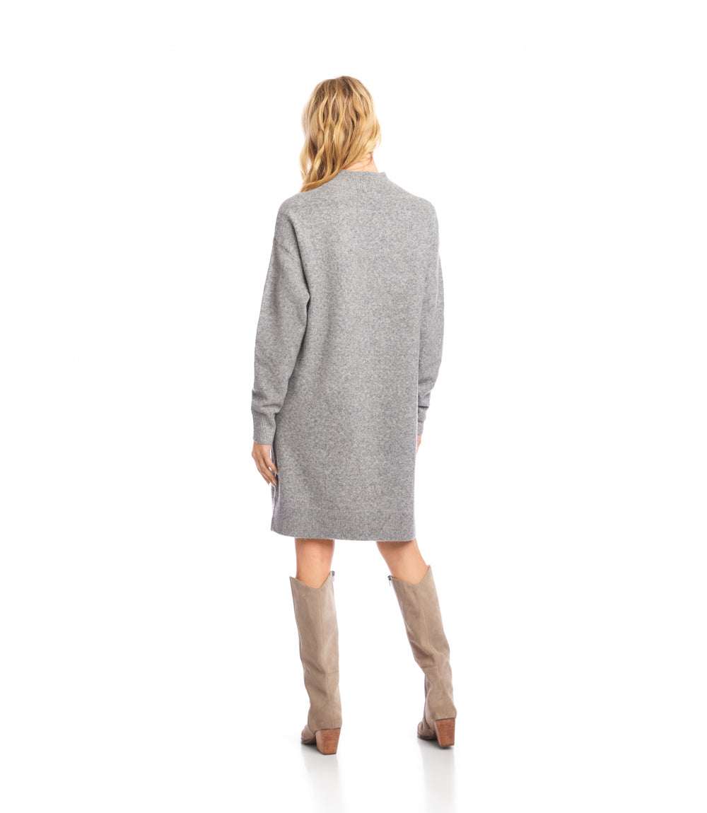 Mock Neck Sweater Dress