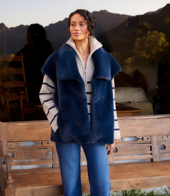 Faux Fur Vest