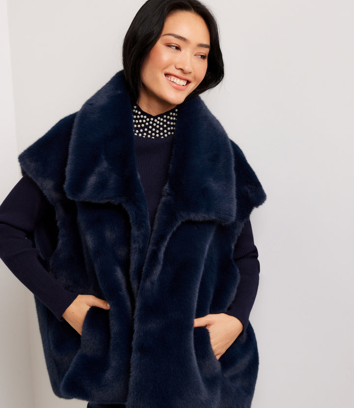 Faux Fur Vest