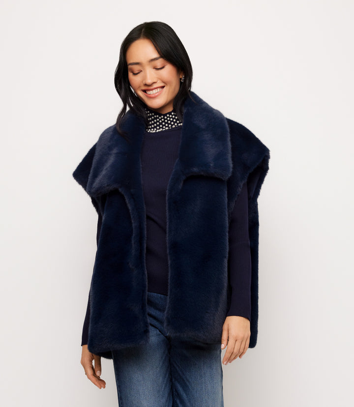 Faux Fur Vest