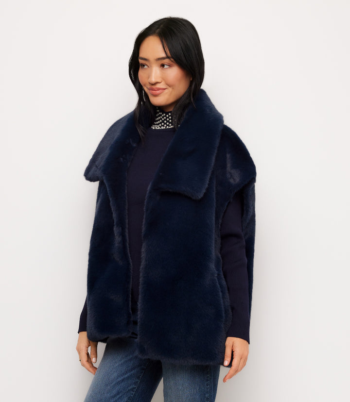 Faux Fur Vest
