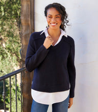 Layered Sweater
