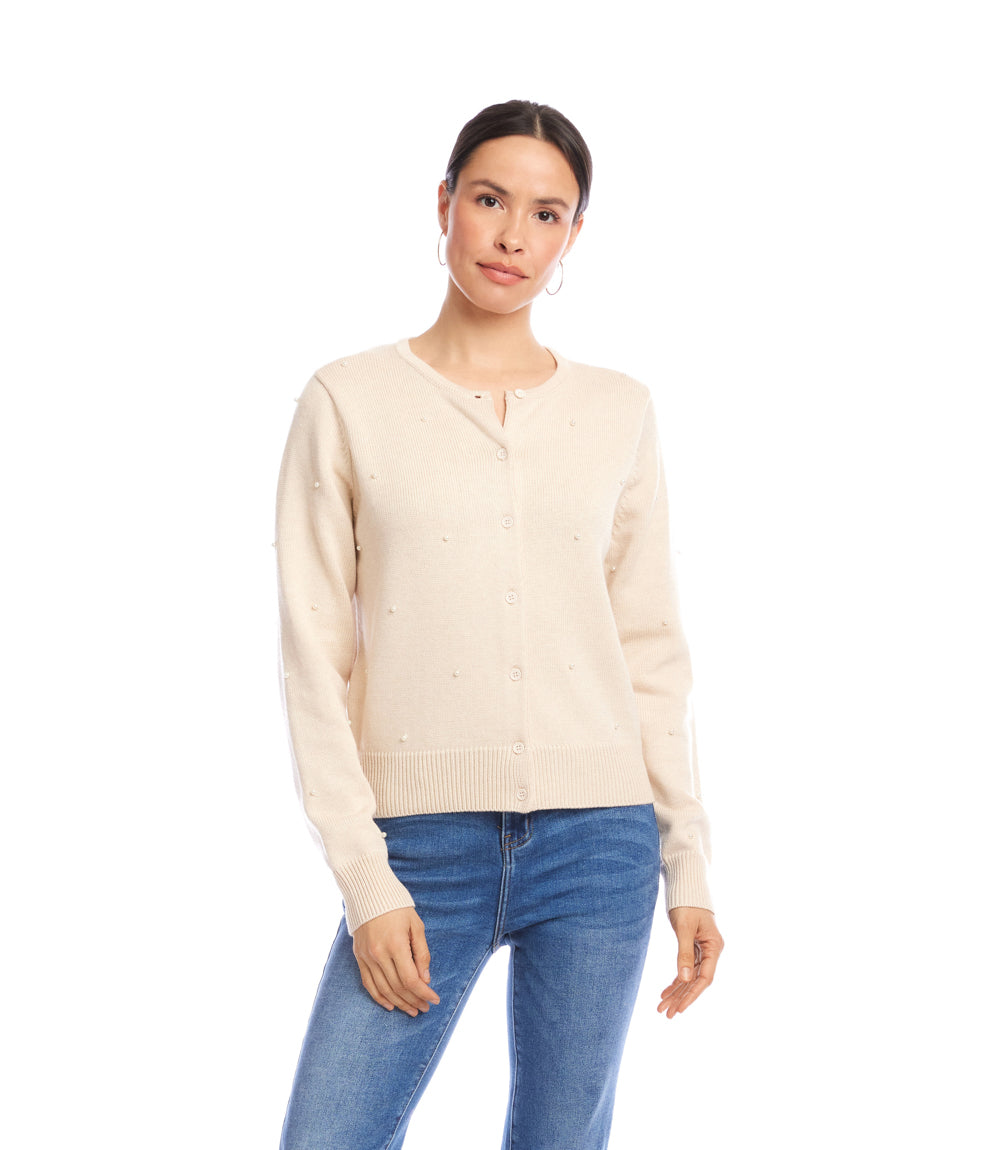 Pearl Cardigan Sweater