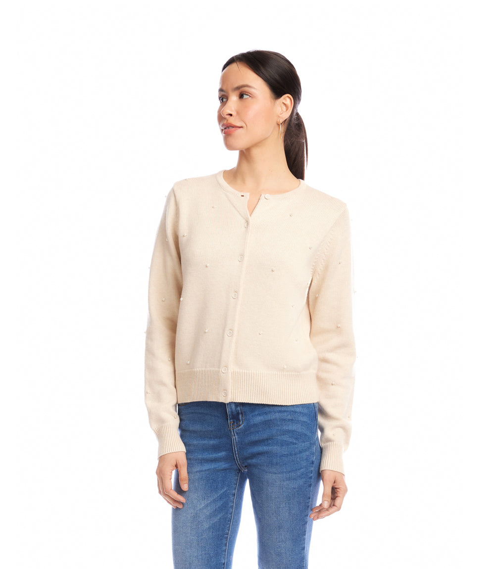 Pearl Cardigan Sweater
