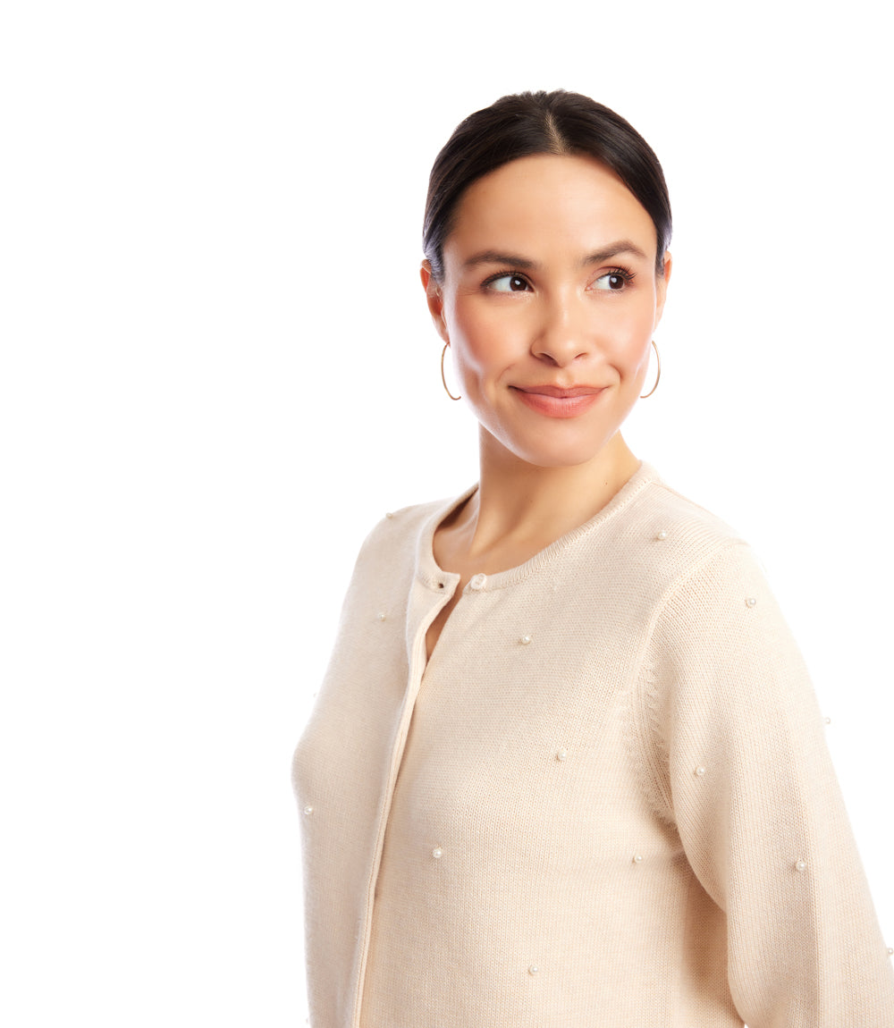 Pearl Cardigan Sweater