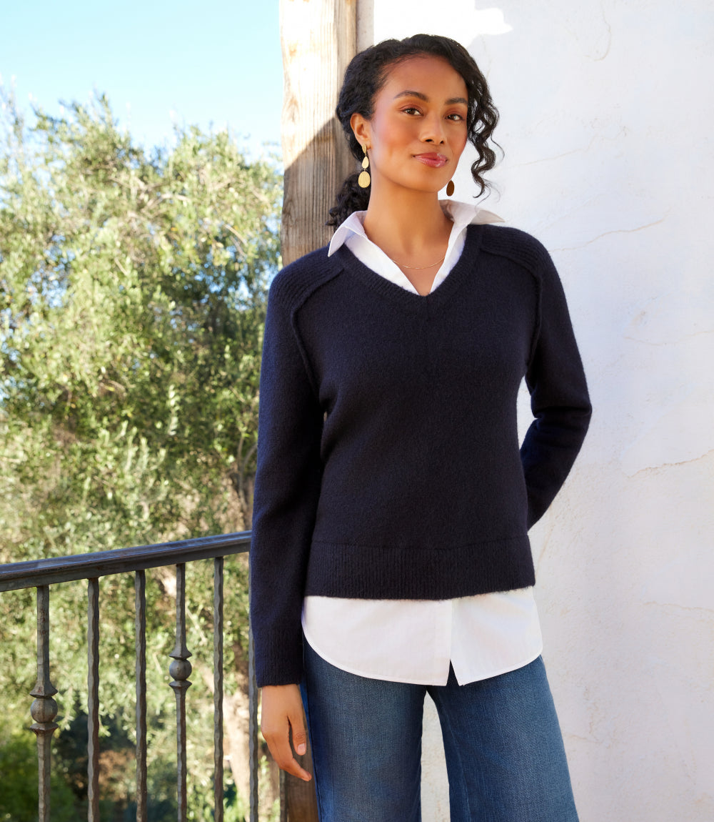 Layered Sweater