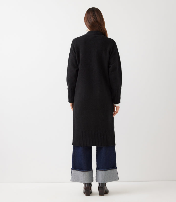 Long Open Front Cardigan Sweater