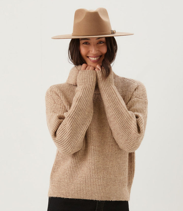 Split Neck Sweater
