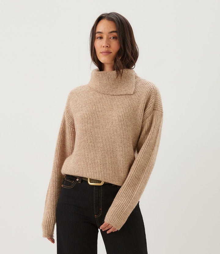 Split Neck Sweater