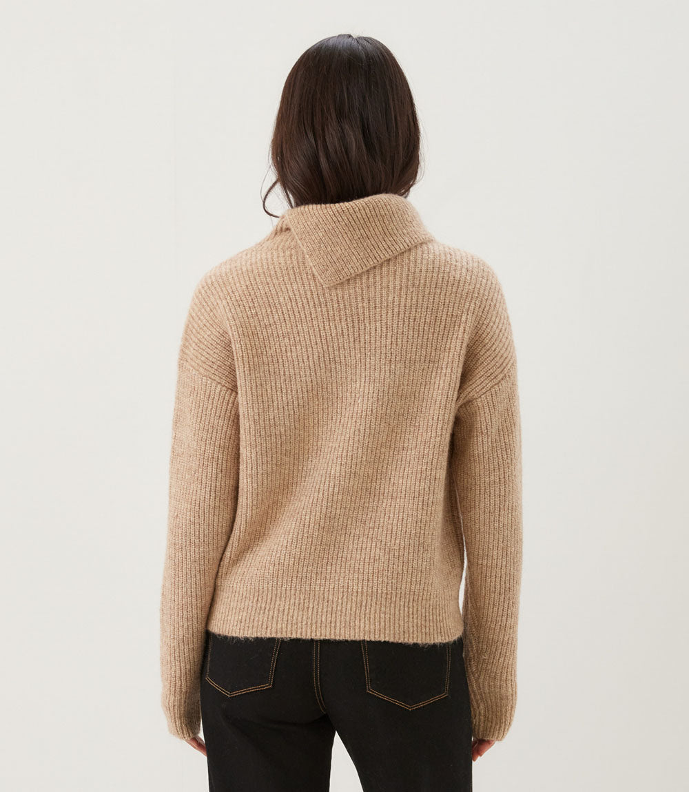 Split Neck Sweater