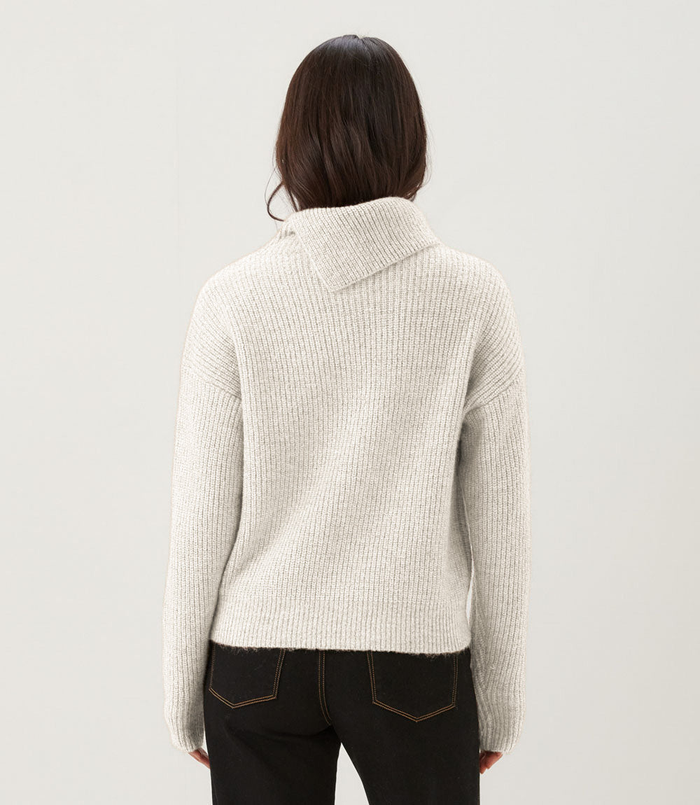 Split Neck Sweater