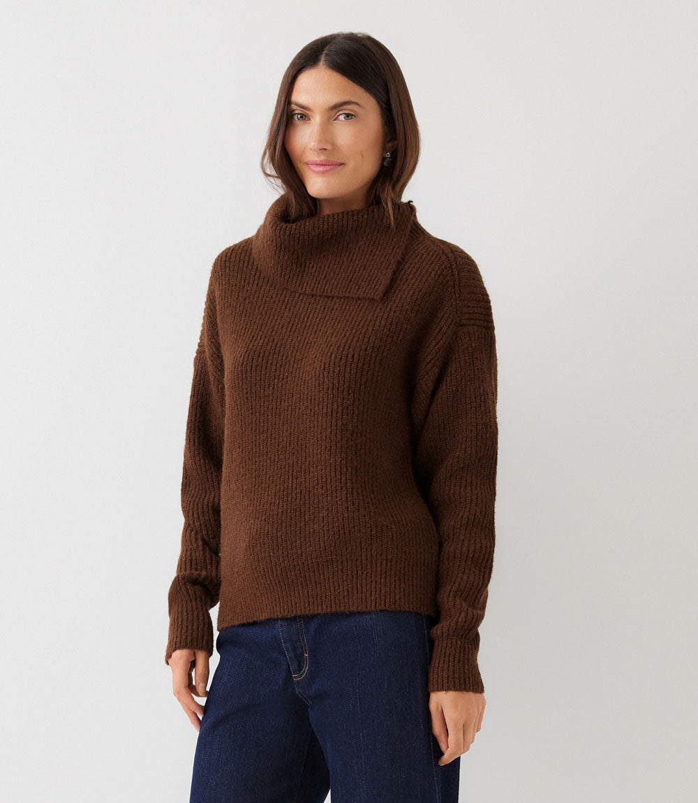 Split Neck Sweater