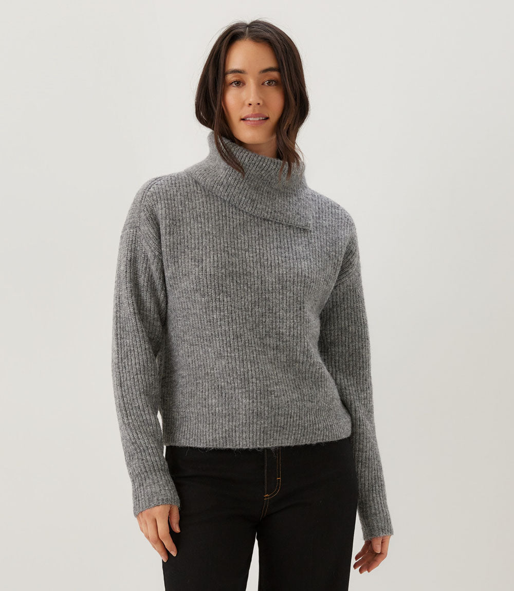 Split Neck Sweater