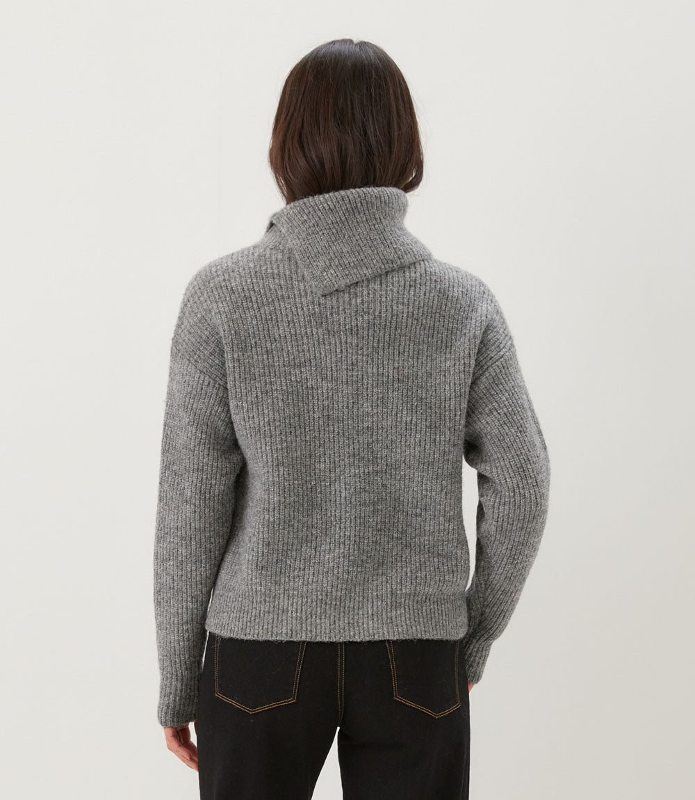 Split Neck Sweater