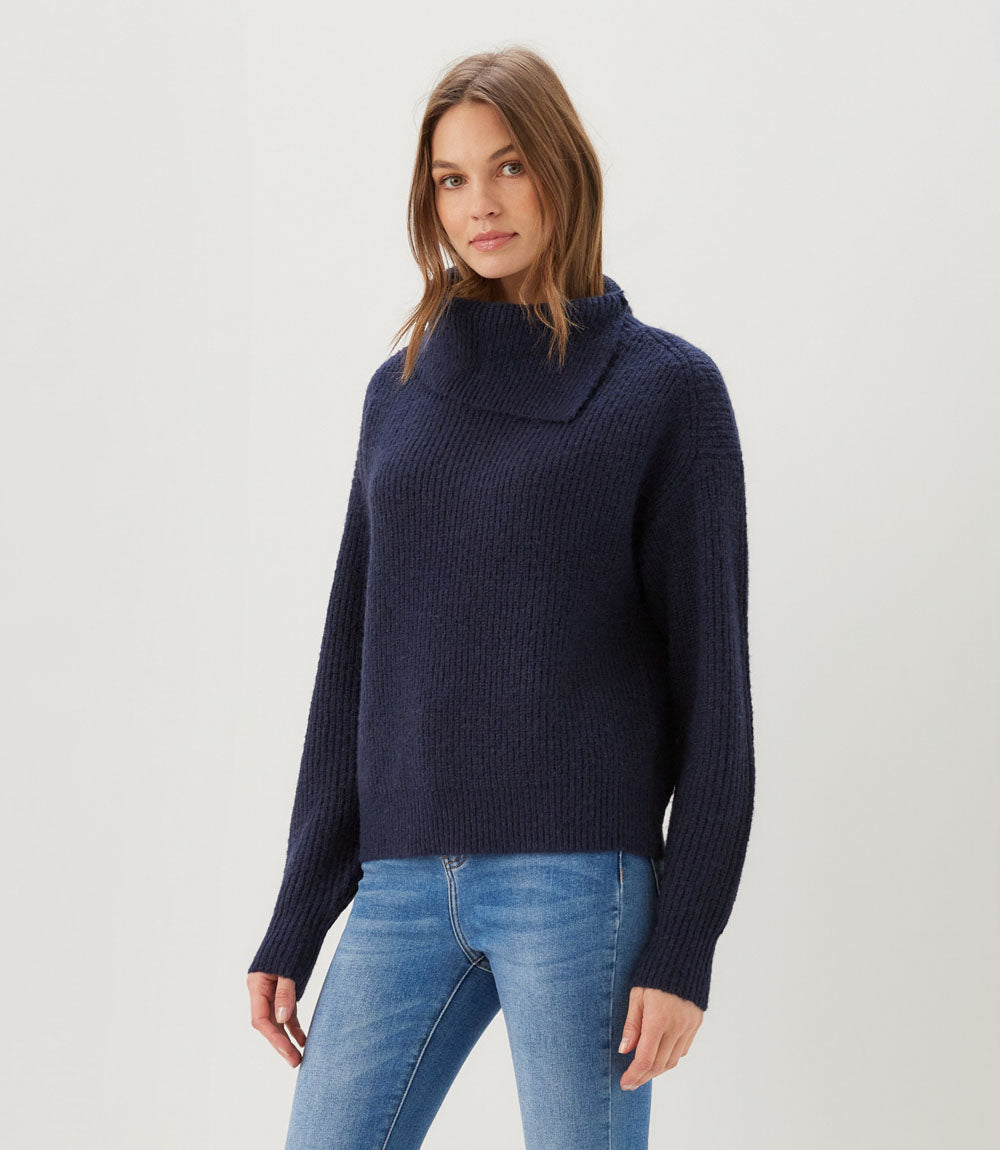 Split Neck Sweater