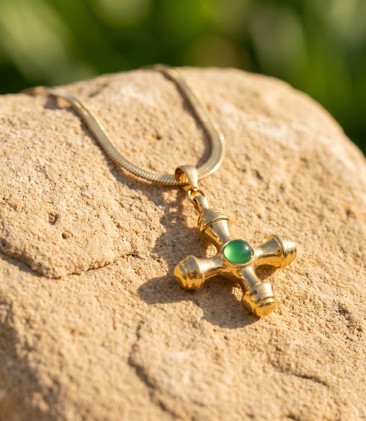 Green Gemstone Necklace
