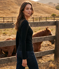 Ribbed Long Sleeve Top