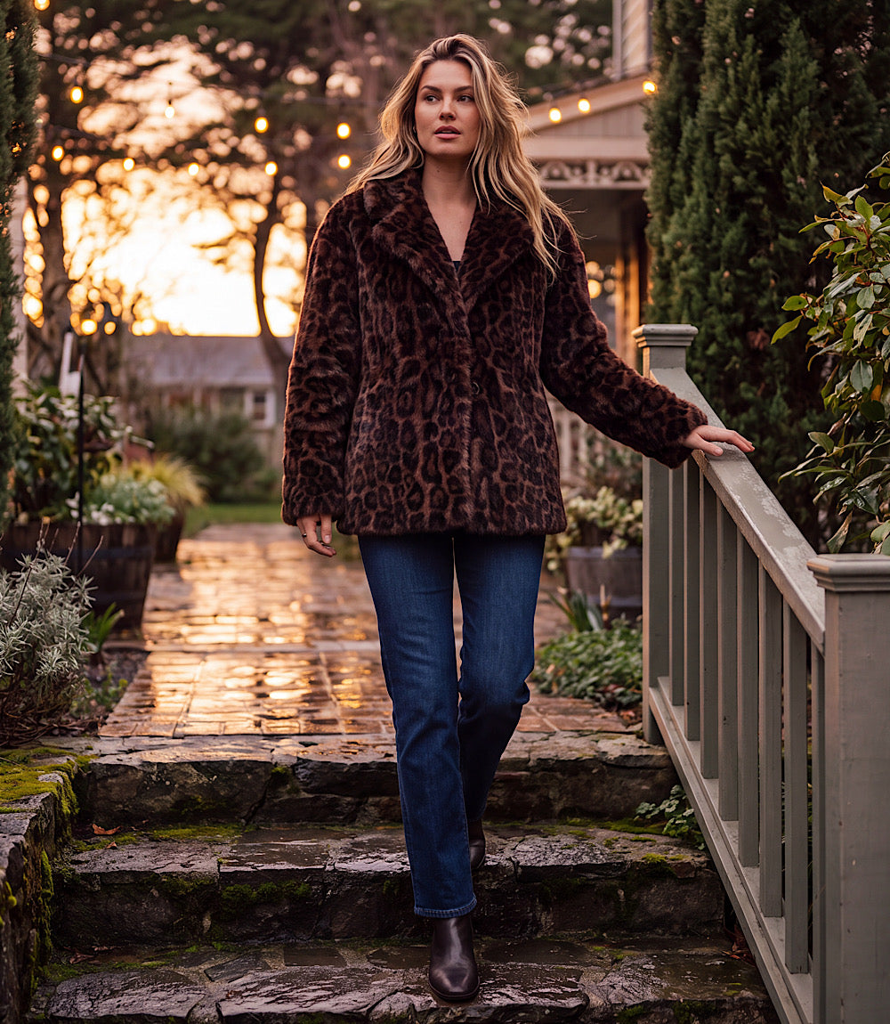 Faux Fur Coat