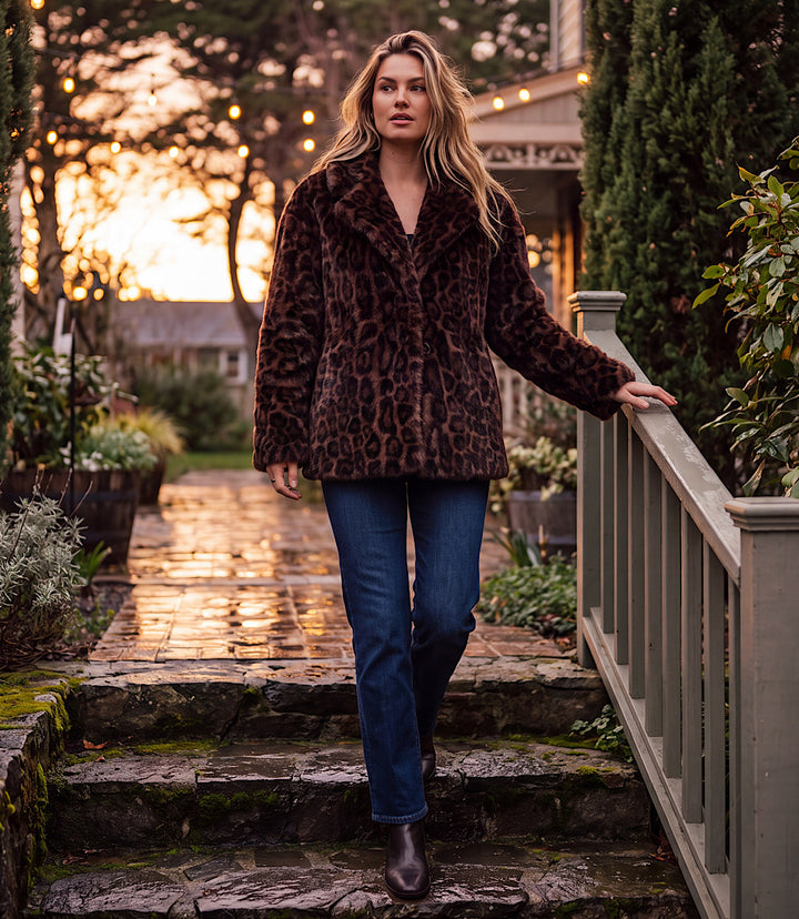 Faux Fur Coat