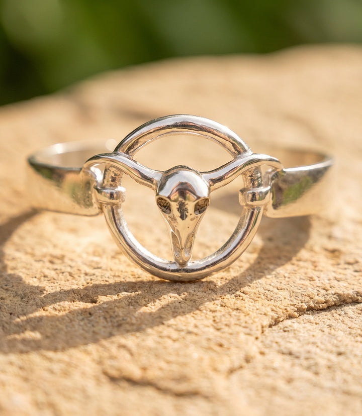Longhorn Link Cuff Bracelet