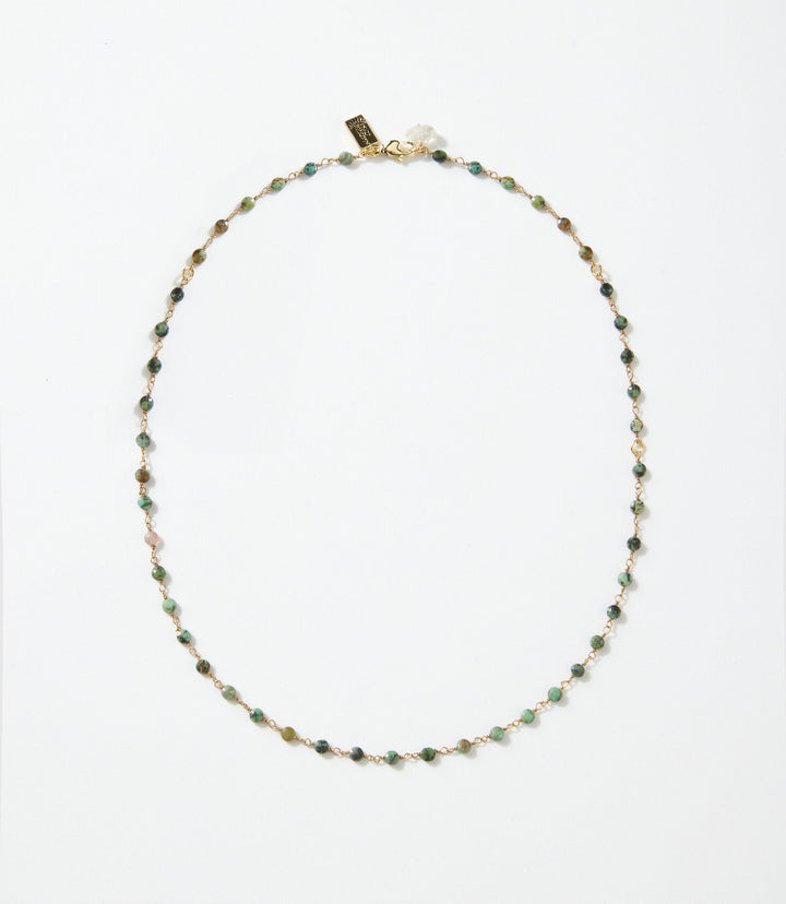 Beaded Turquoise Necklace