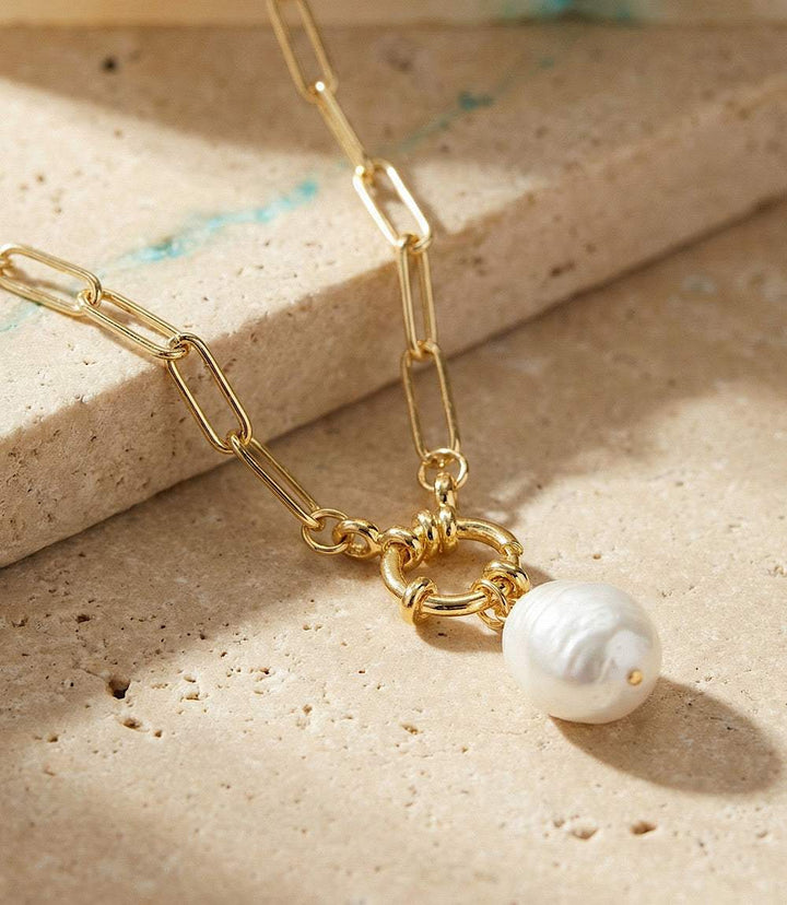 Pearl Toggle Necklace