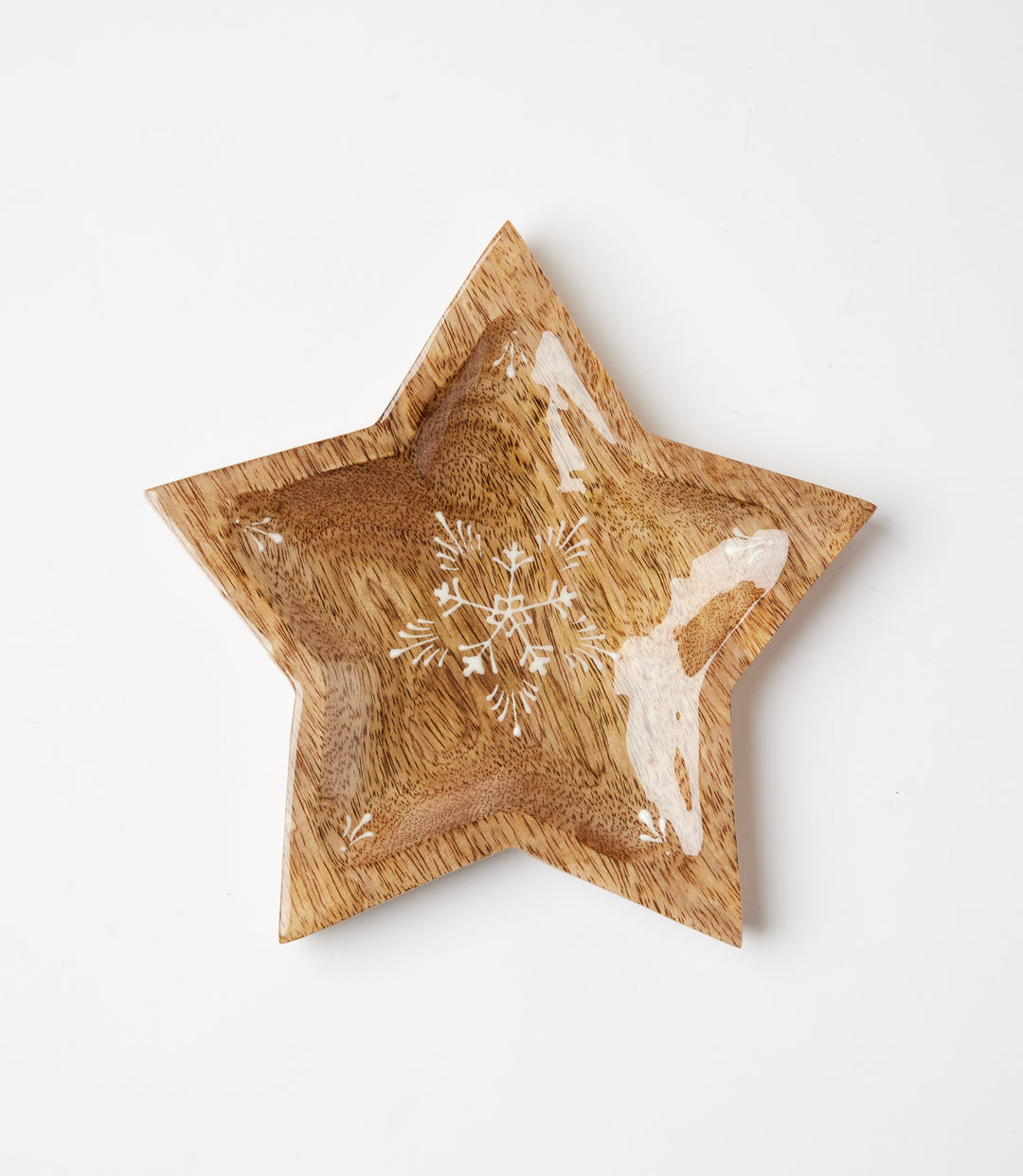 Wooden Star Serving Trays, Set Of 2