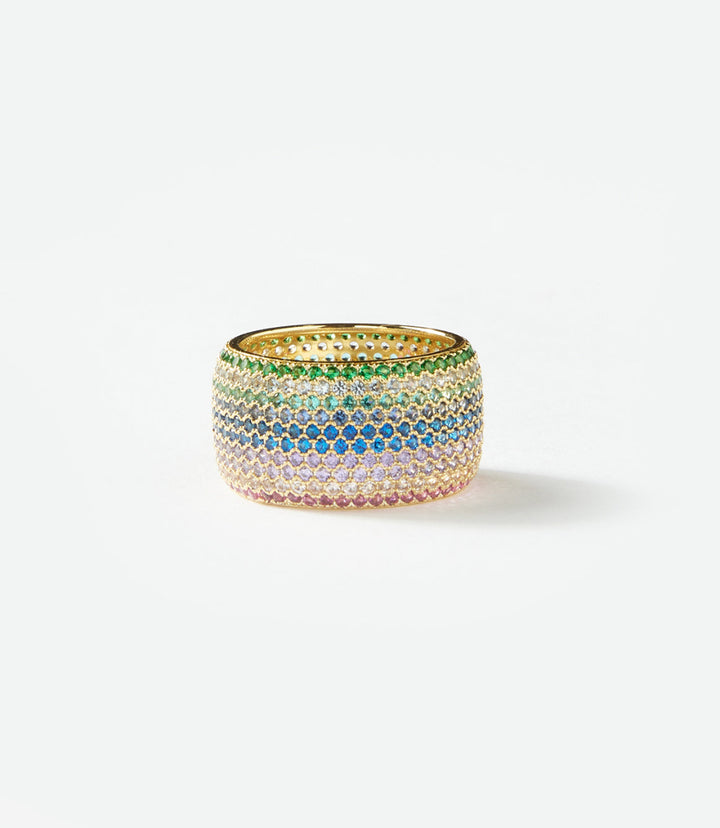 Colorful Crystal Ring
