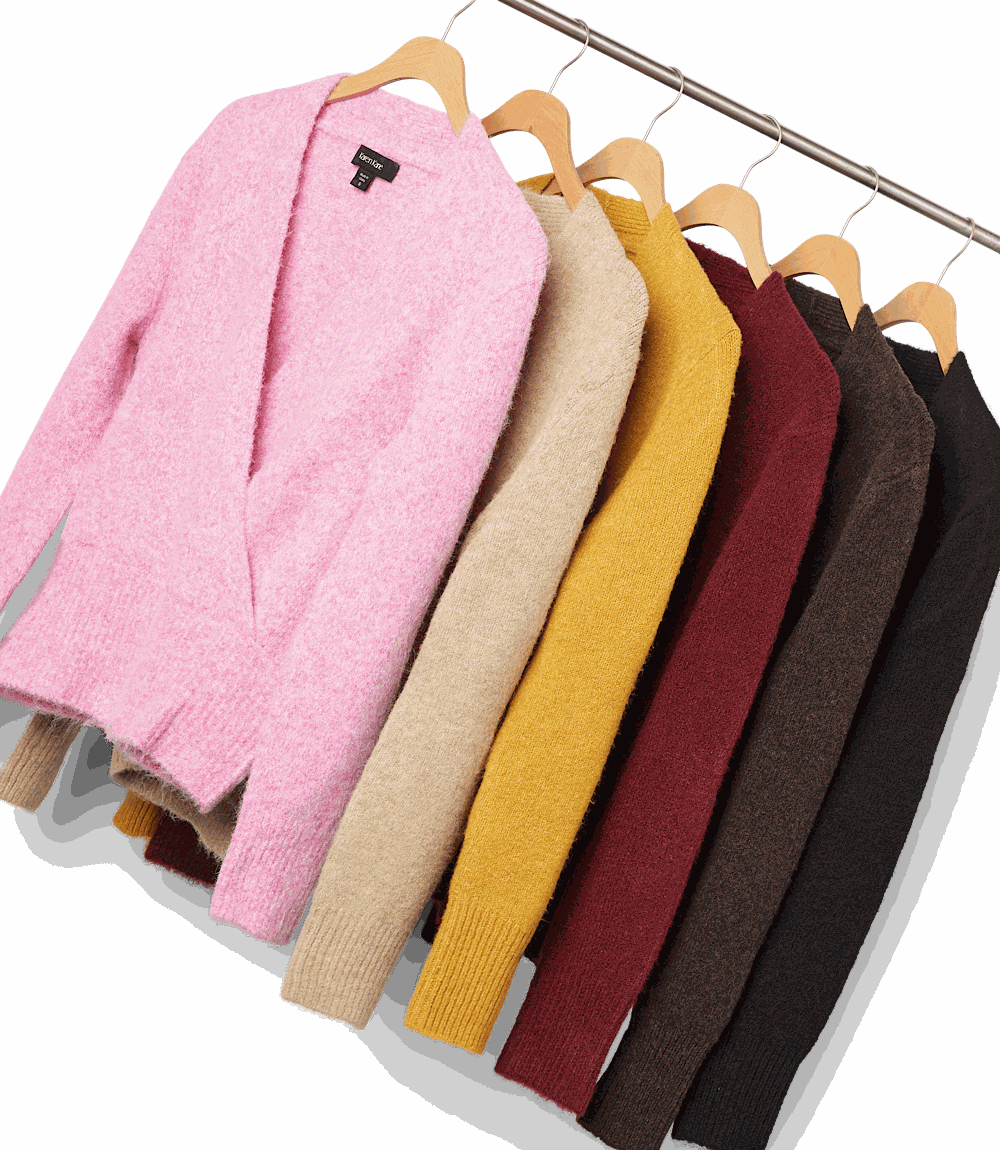 Petite Size Wrap Sweater