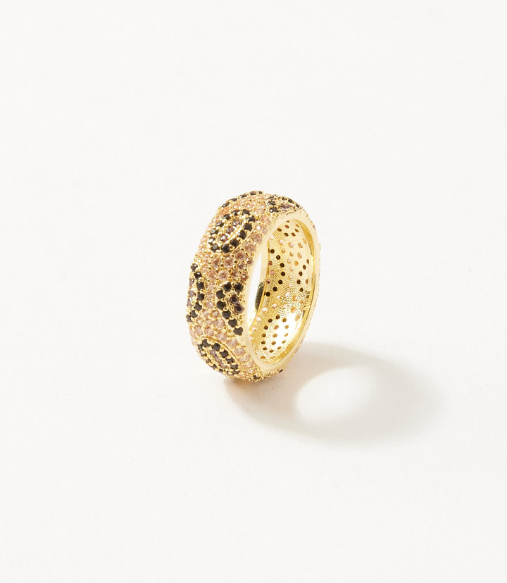 Leopard Crystal Ring