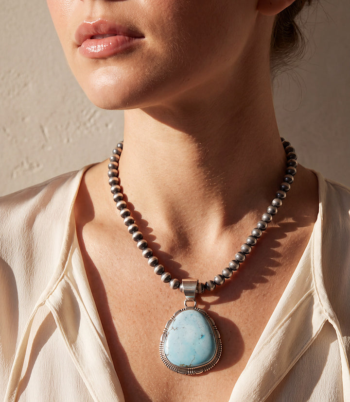Turquoise Pendant Necklace