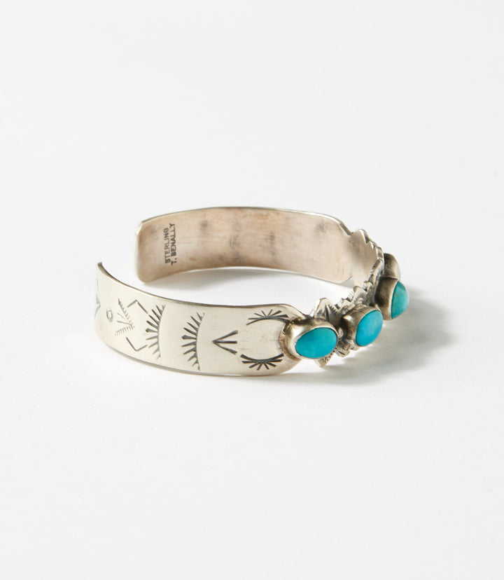 Sterling Silver Turquoise Cuff Bracelet