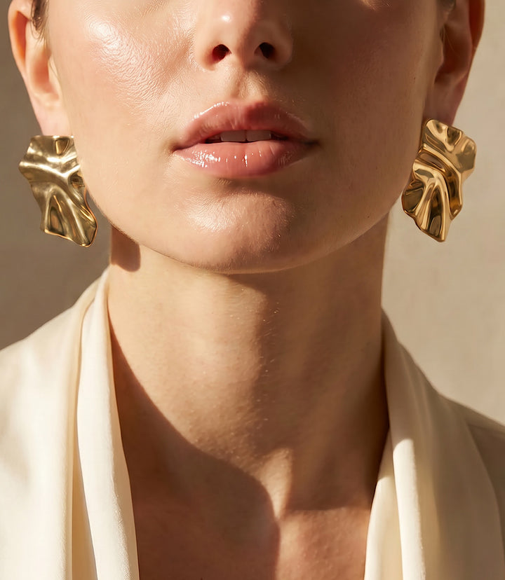 Organic Shaped Earrings
