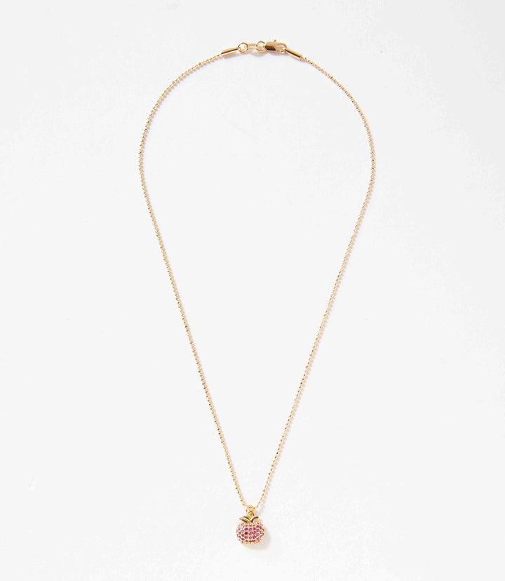 Apple A Day Necklace