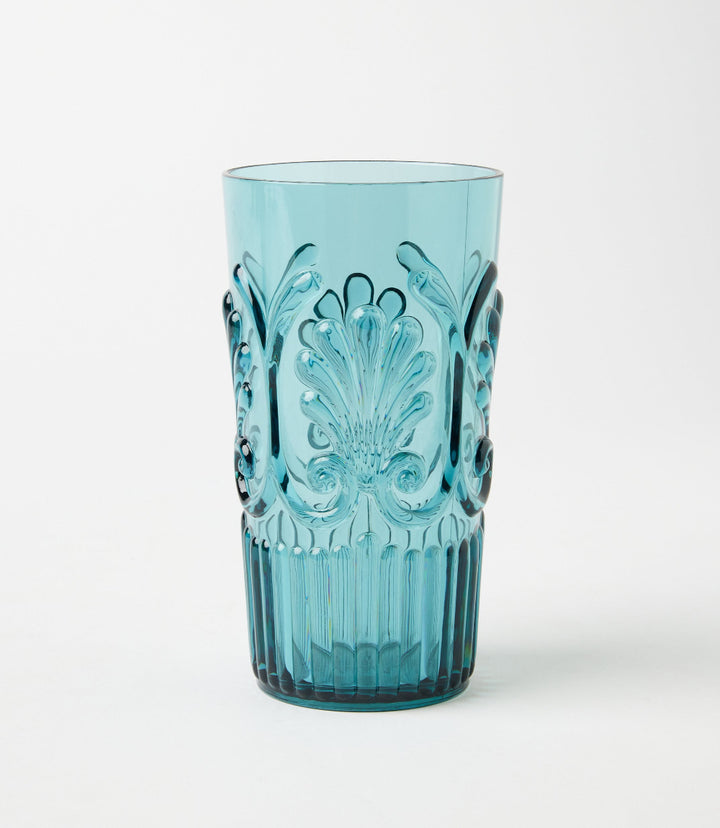 Acrylic Fleur Drinking Glass