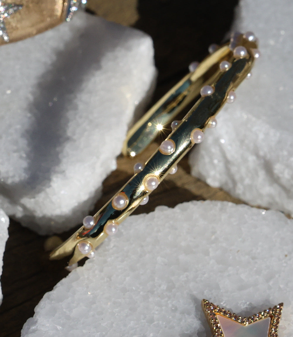 Pearl Cuff Bracelet