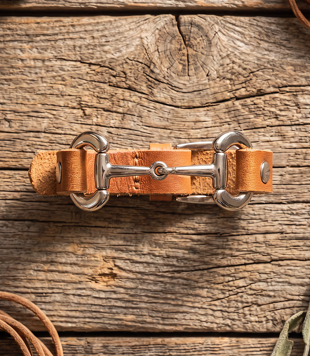 Leather Link Bracelet