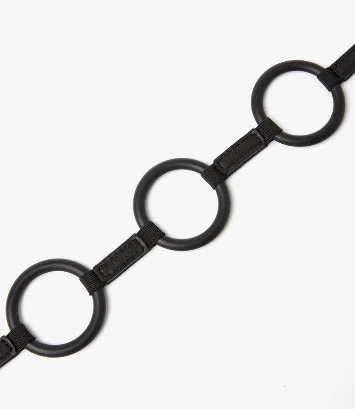 Streets Ahead Leather Ring Belt