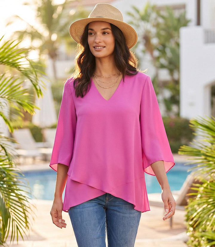 Bracelet Sleeve Asymmetric Top