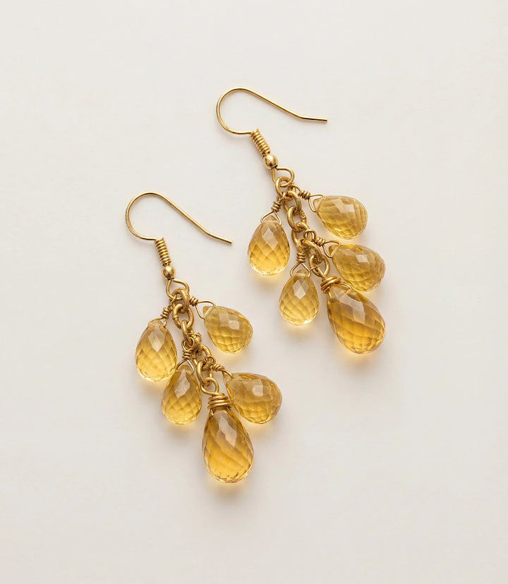 Citrine Dangle Earrings
