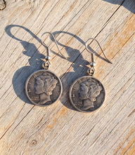 Mercury Dime Earrings