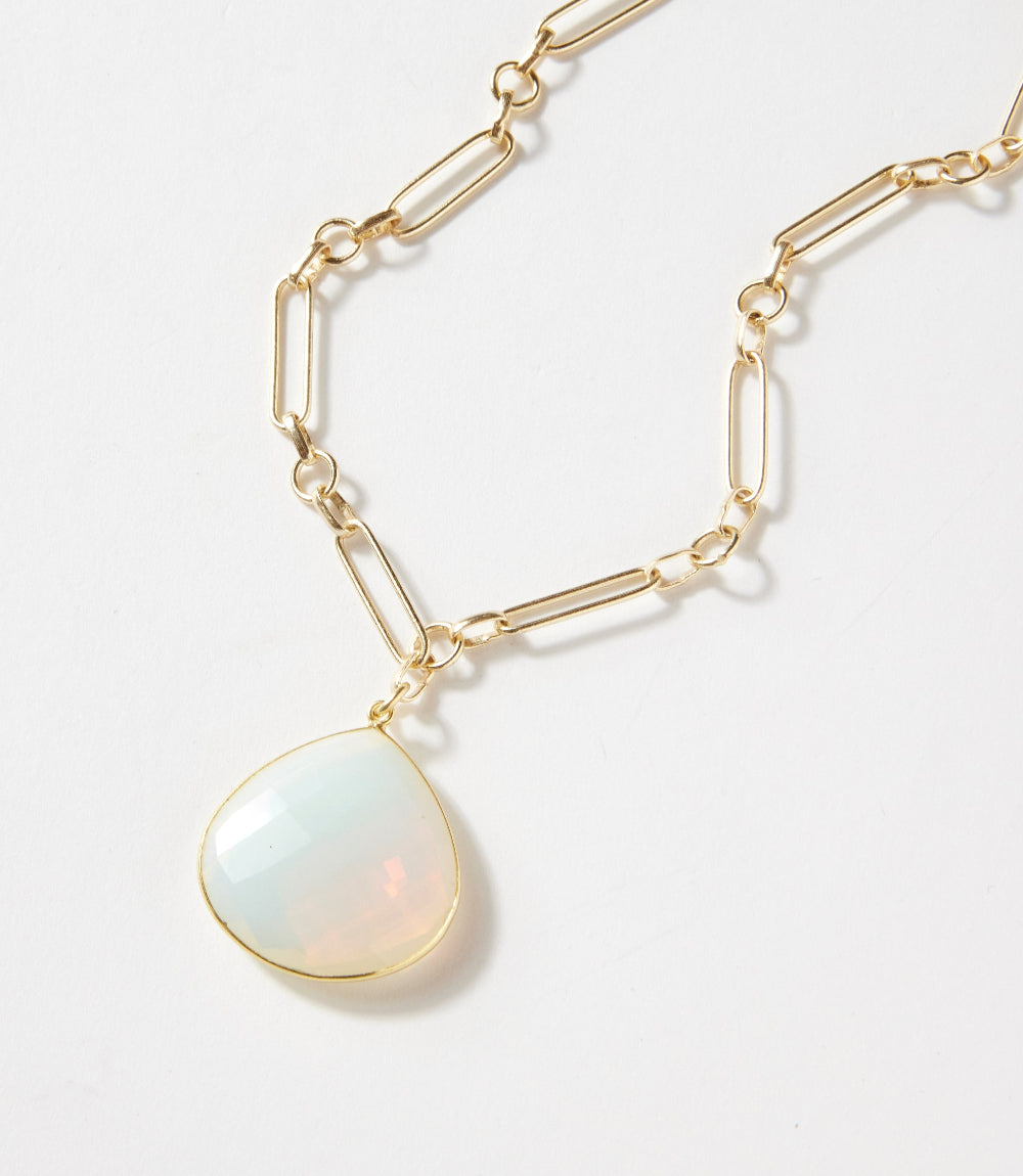 Moonstone Pendant Necklace
