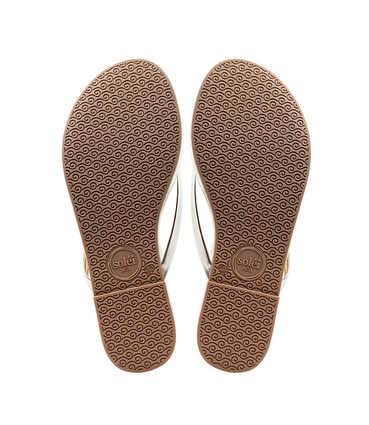 Solei Sea Valentina Flower Thong Sandals