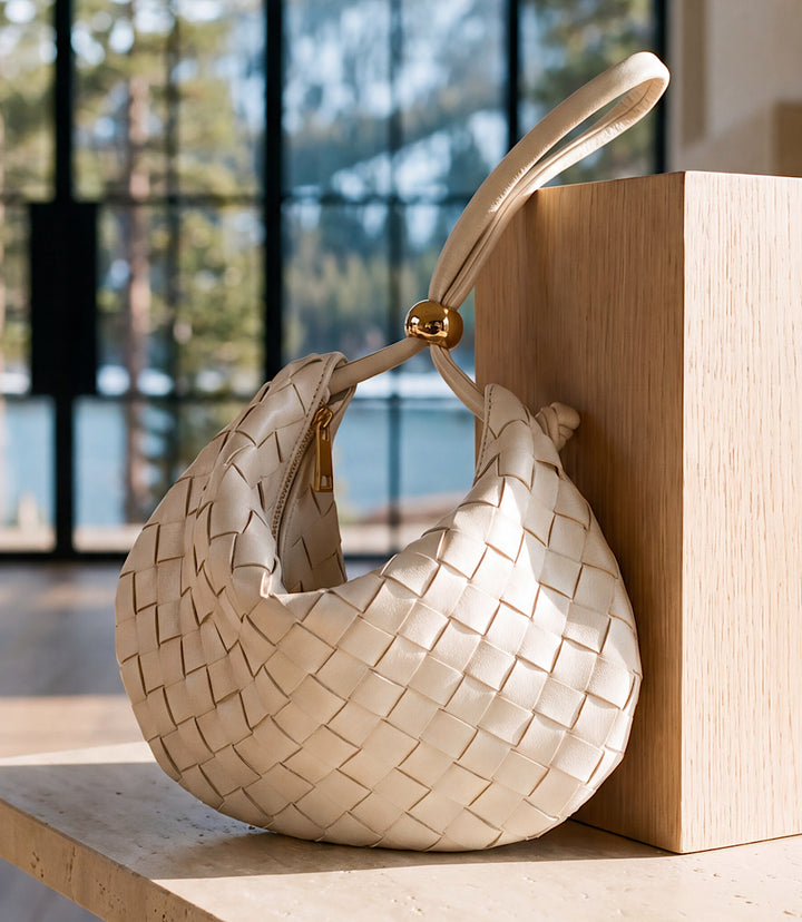 Billini Kacey Woven Handle Bag